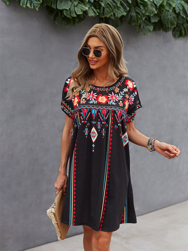 Levoire | Nouveau style de vacances décontracté robe courte