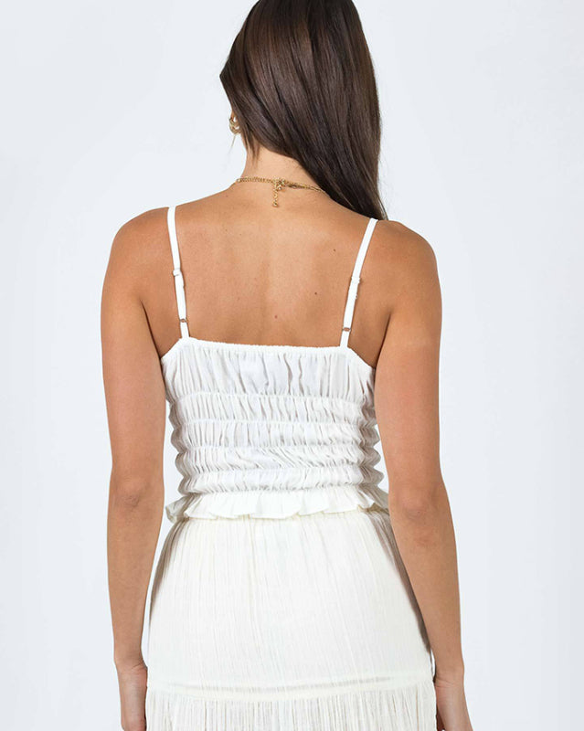 Levoire | Nouveau top court à col halter pour femmes