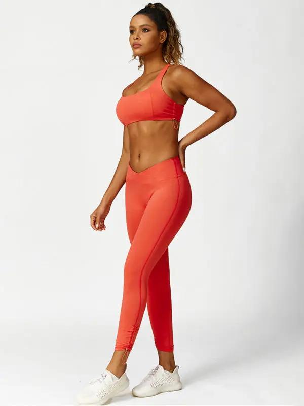 Levoire | Nouveau verrou de lacet vêtements de yoga respirants uni yoga-brassière