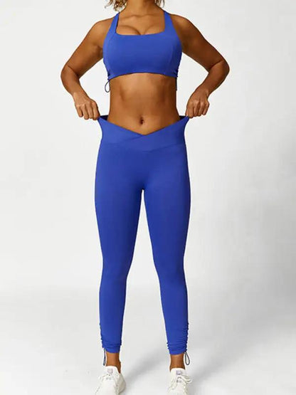 Levoire | Nouveau sweat à capuche pantalon de jogging vêtements de yoga respirant uni leggings de course
