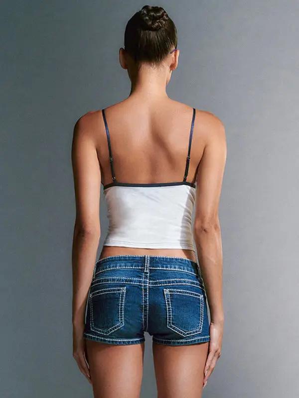 Levoire | Nouveau style pull V-neck triangle phase sexy hot fille top gilet