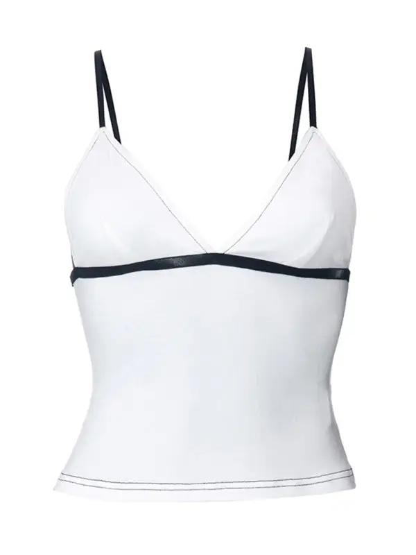 Levoire | Nouveau style pull V-neck triangle phase sexy hot fille top gilet