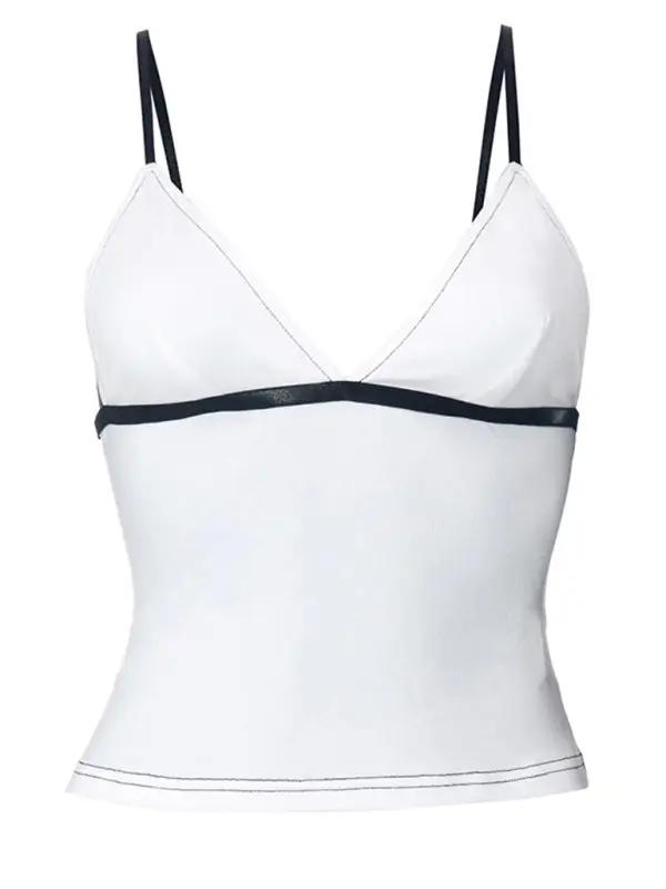 Levoire | Nouveau style pull V-neck triangle phase sexy hot fille top gilet