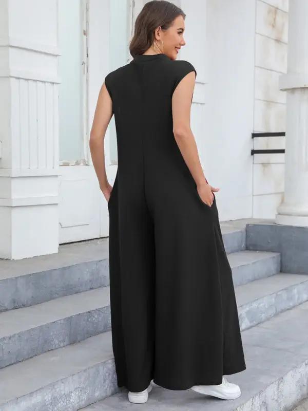 Levoire | Nouveau Décontracté Ample Poches Respirant Pantalons Large Harem Salopette