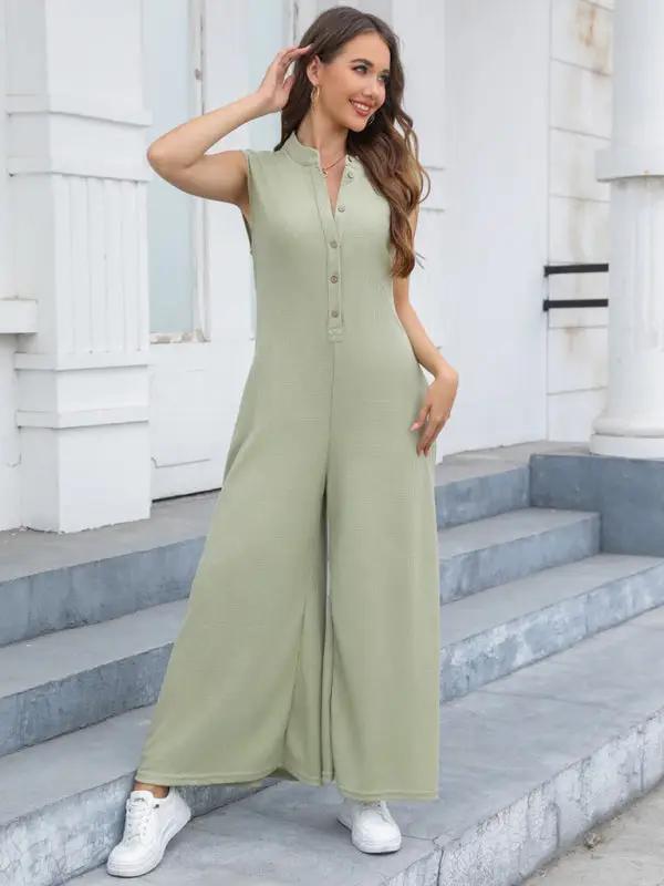 Levoire | Nouveau Décontracté Ample Poches Respirant Pantalons Large Harem Salopette