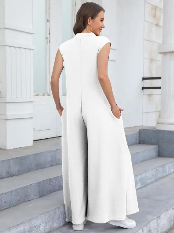 Levoire | Nouveau Décontracté Ample Poches Respirant Pantalons Large Harem Salopette