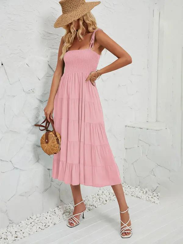 Levoire | Robe longue à bretelles fines sans manches Hottie