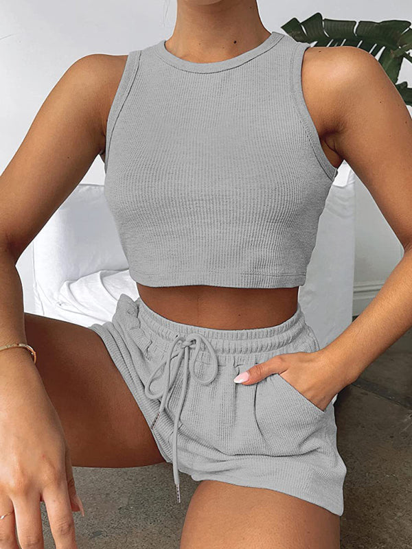 Levoire | Femmes nouvelles combinaisons sans manches décontractées unies