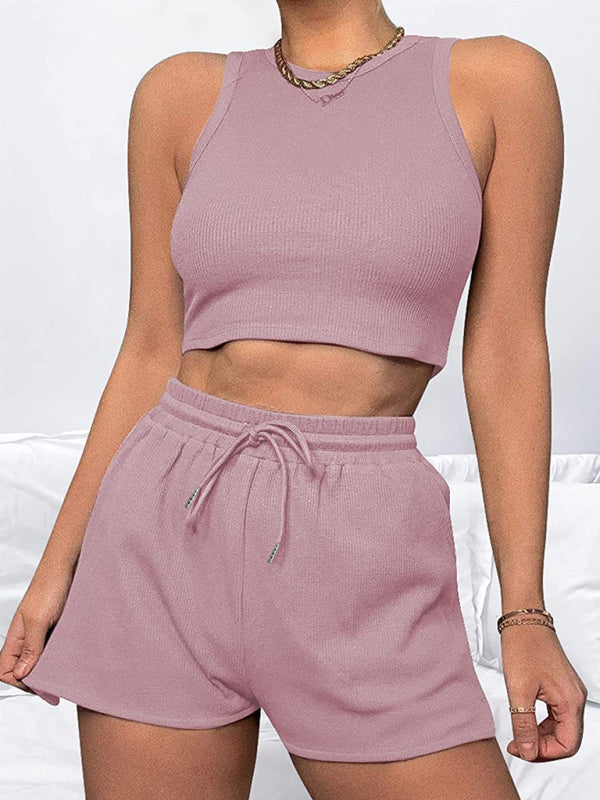 Levoire | Femmes nouvelles combinaisons sans manches décontractées unies