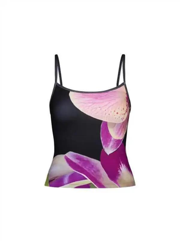 Levoire | Nouveau top sexy sans dos slim à contraste pour le printemps et l'été pour les filles chaudes Muster3