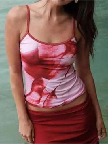 Levoire | Nouveau top sexy sans dos slim à contraste pour le printemps et l'été pour les filles chaudes