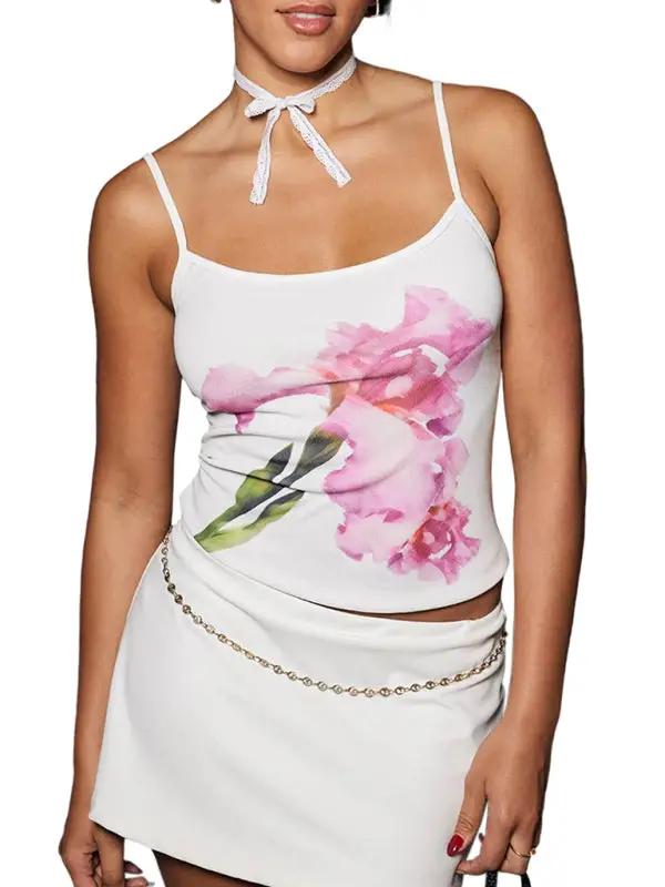 Levoire | Nouveau top sexy sans dos slim à contraste pour le printemps et l'été pour les filles chaudes
