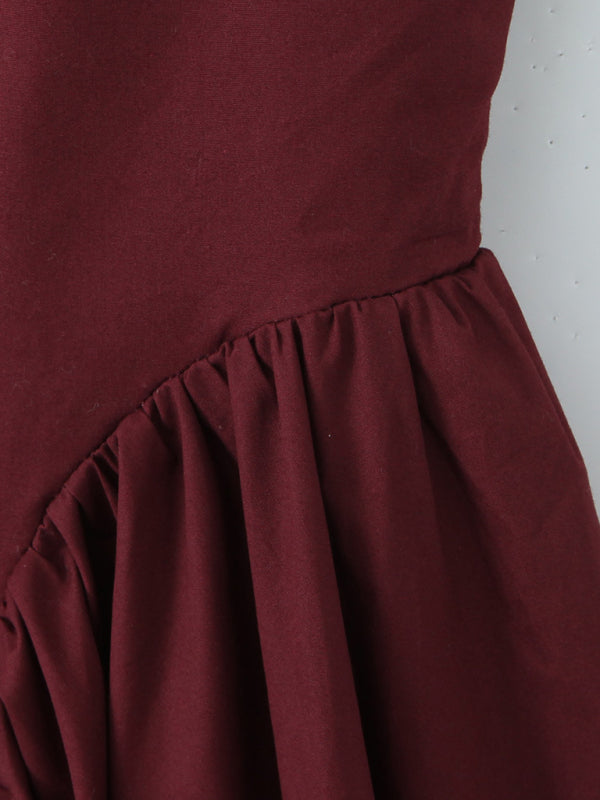 Levoire | Dame nouvelle chaude fille décontractée sexy V-neck Halterneck Splicing Slim robe