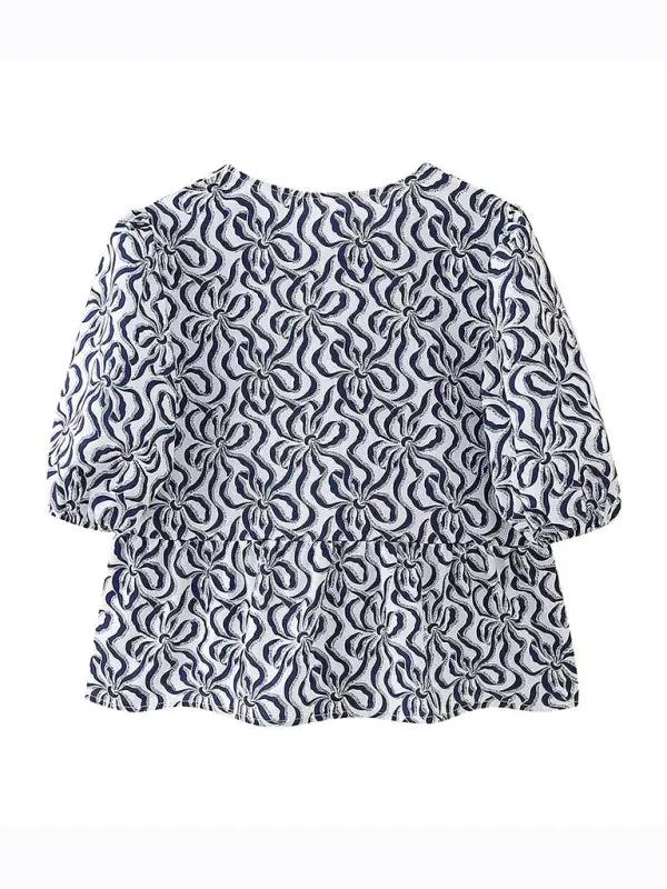 Levoire | Modern, décontracté et polyvalent, chemise à cordon en multicolore