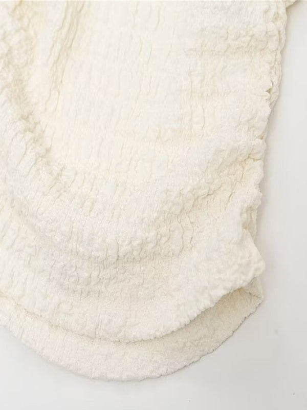 Levoire | Nouvelle Femme Haut Pantalon Asymétrique Taille Haute