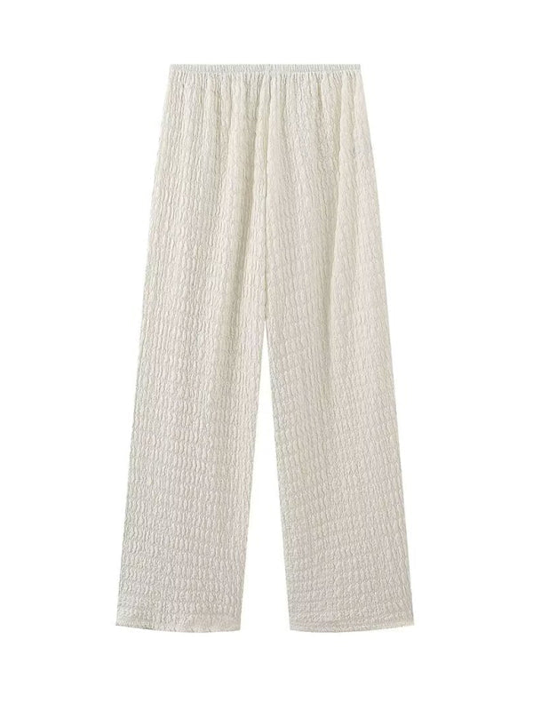 Levoire | Nouvelle Femme Haut Pantalon Asymétrique Taille Haute