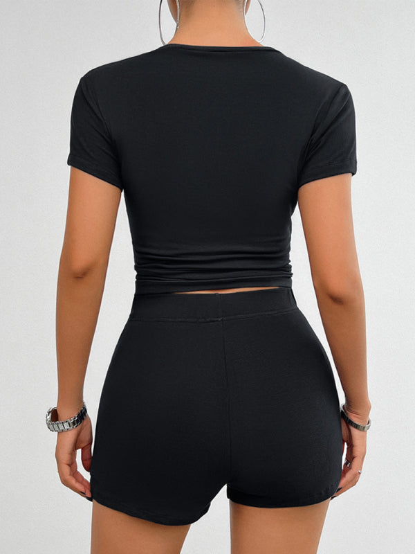 Levoire | Femme Veste de loisirs stretch et ensemble de shorts