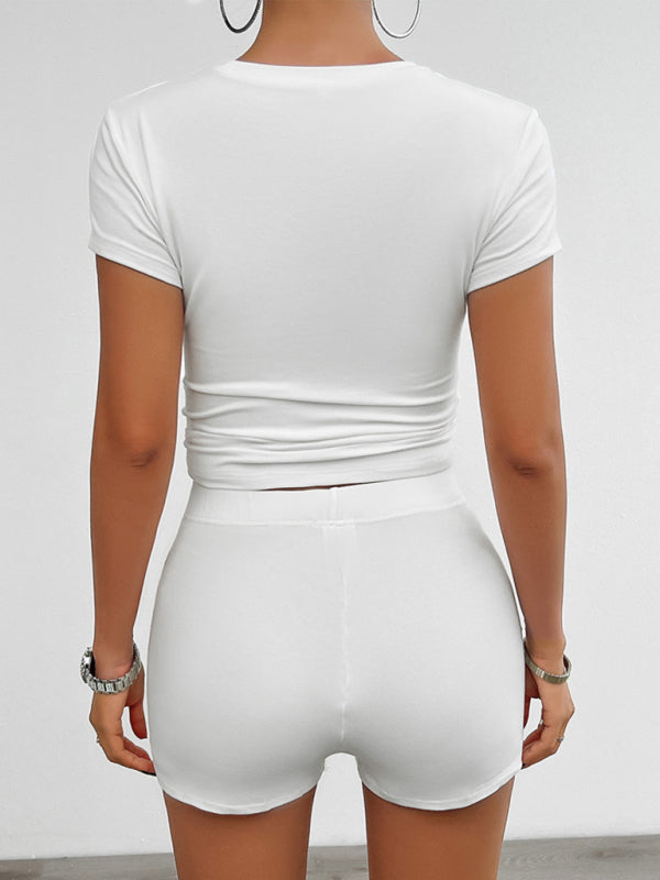 Levoire | Femme Veste de loisirs stretch et ensemble de shorts