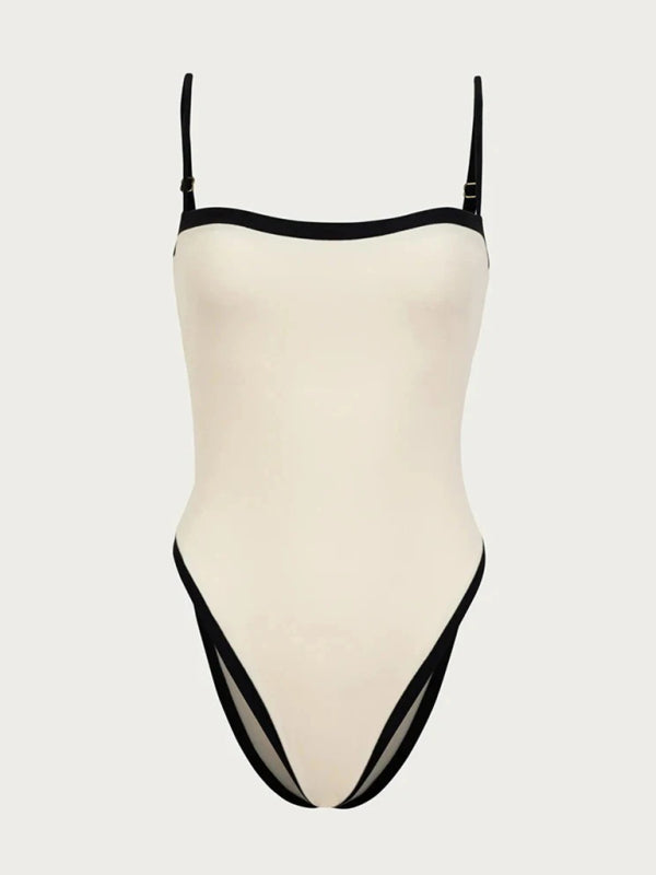 Levoire | Mode femme Bikini Nouvelle combinaison de bain à coloris contrasté