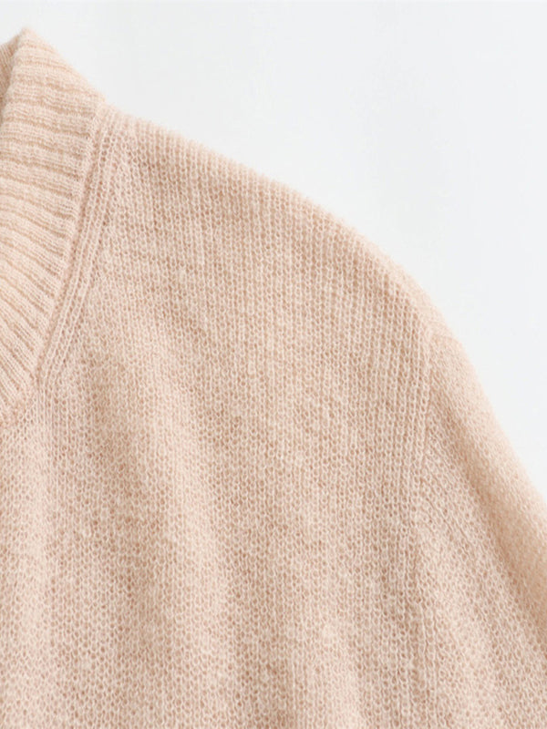 Levoire | Nouveau cardigan en tricot à nouer lâche