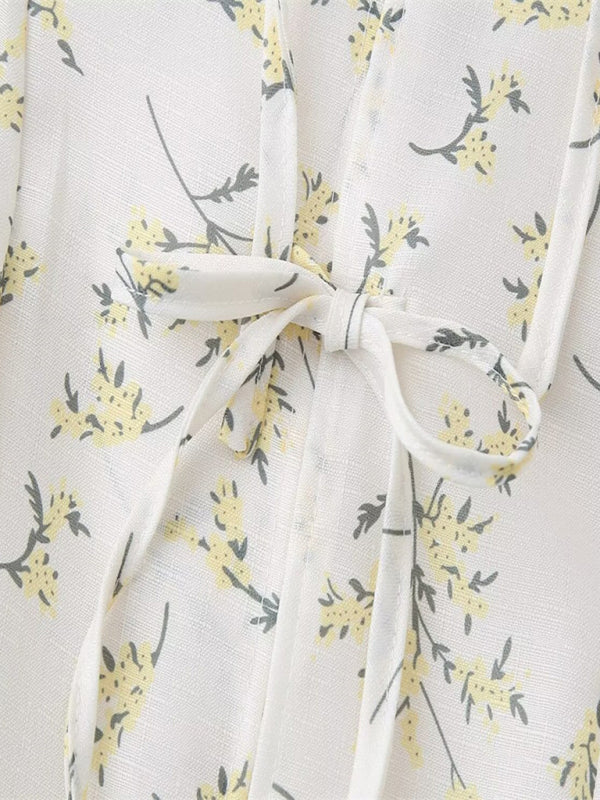 Levoire | Nouvelle nouveauté mode robe à manches ballon sans bretelles mignonne