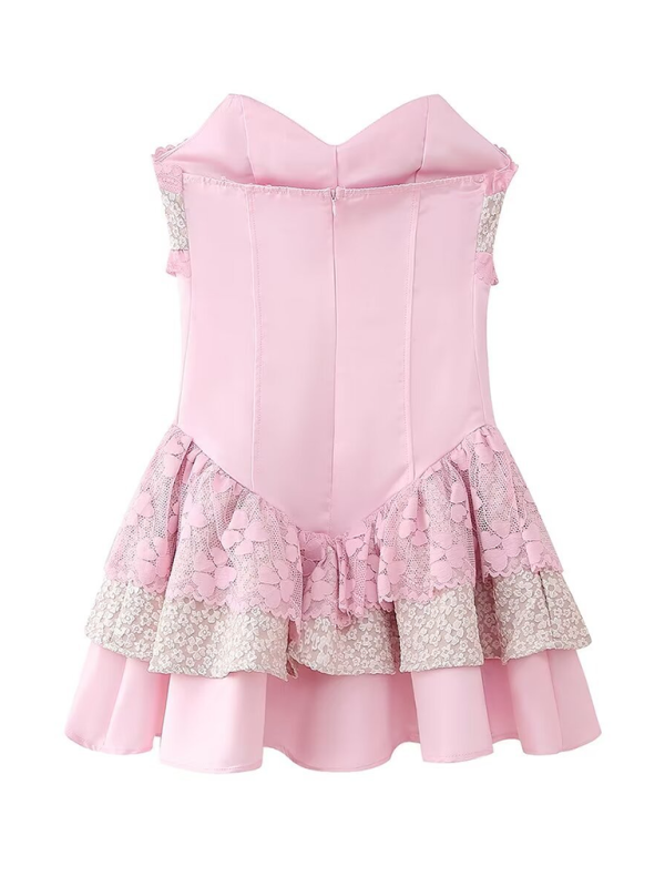 Levoire | Nouvelle douce et romantique robe courte tube