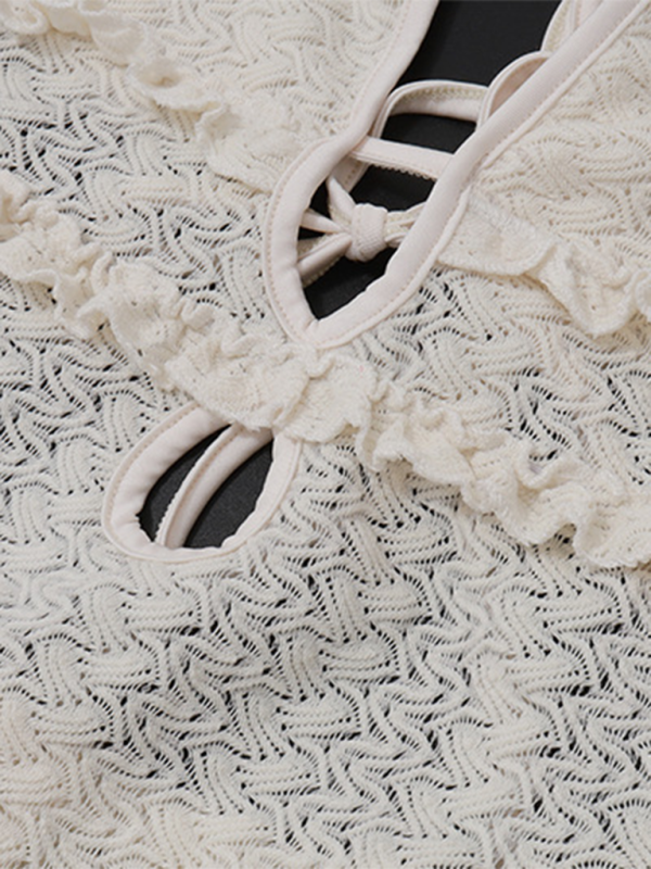 Levoire | Nouvelle robe à col montant Bubble-Wave élégante et sexy