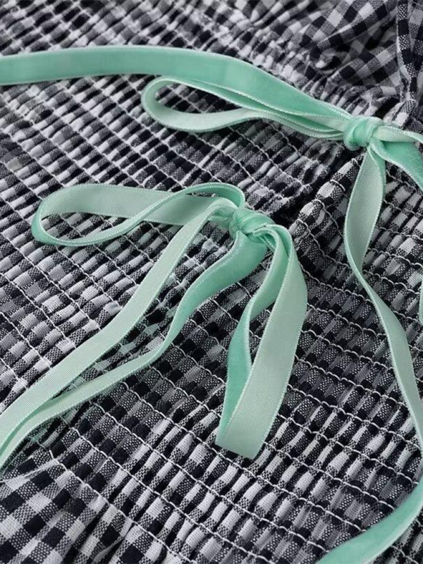 Levoire | Femme Mode de Rue Top À Carreaux
