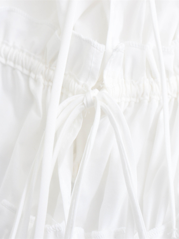 Levoire | Vêtements pour dames Top spaghetti loose décoré avec un nœud