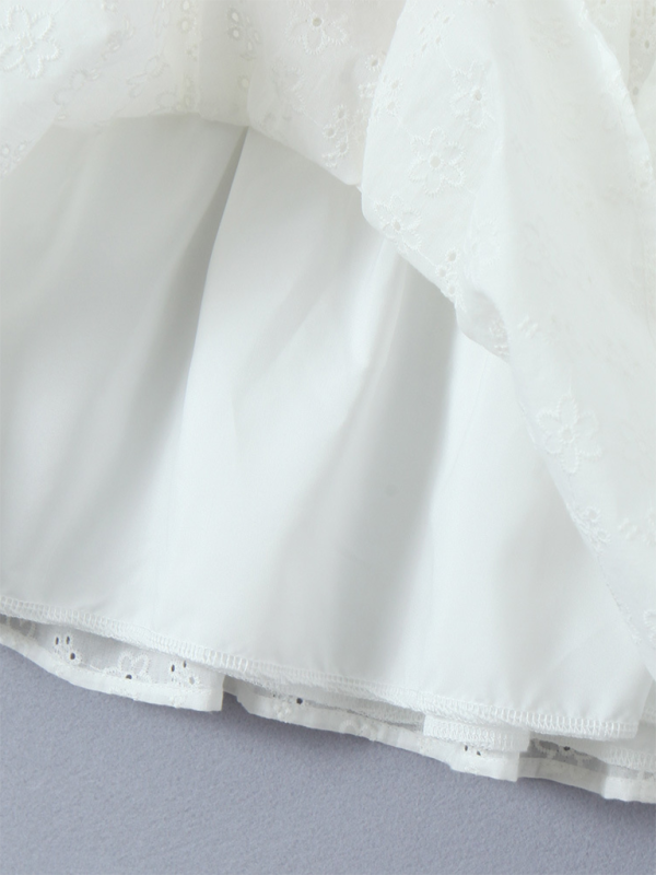 Levoire | Nouvelle robe à épaules taille carrée française sweet côte de vacances jupe en A