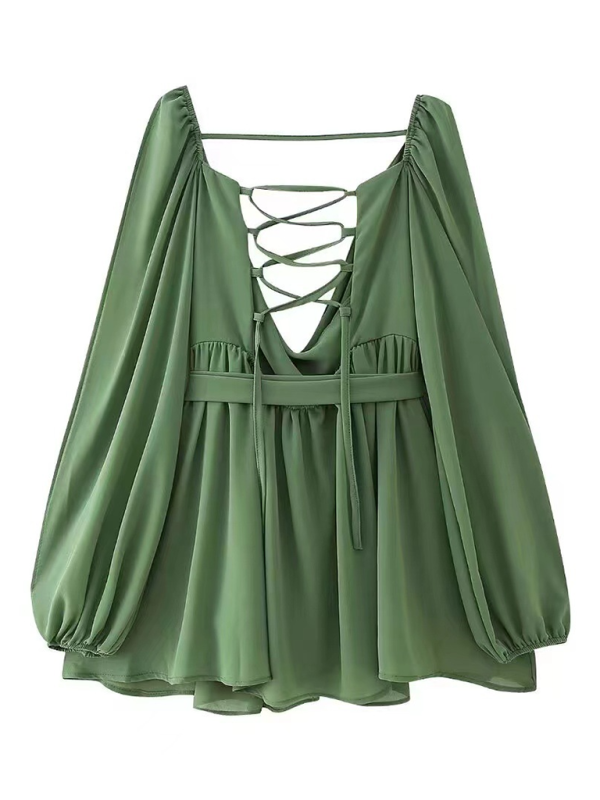 Levoire | Robe sexy décolleté en V sans épaule à la mode