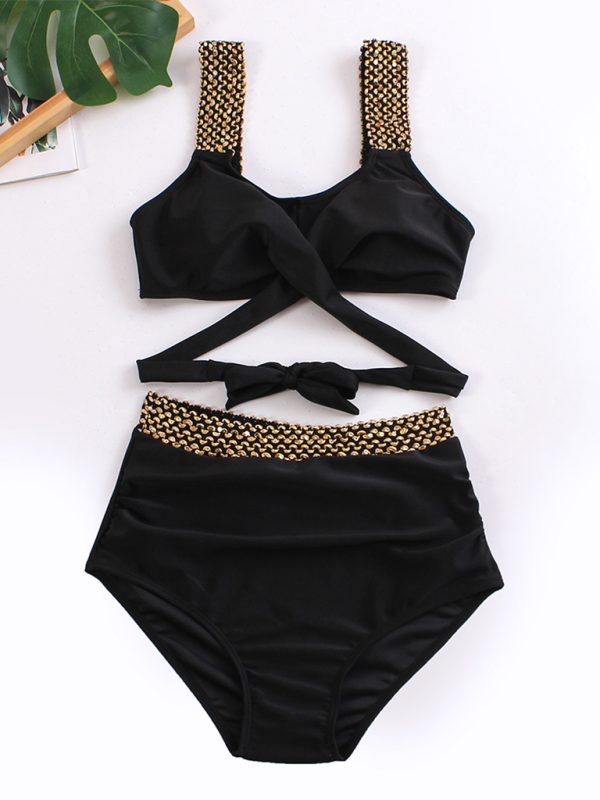 Levoire | Femme Bikini Deux-pièces sexy Découpe croisée