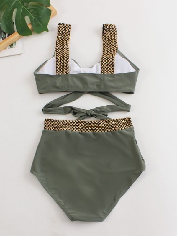 Levoire | Femme Bikini Deux-pièces sexy Découpe croisée
