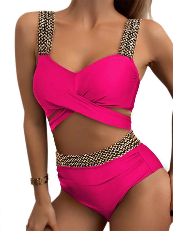 Levoire | Femme Bikini Deux-pièces sexy Découpe croisée
