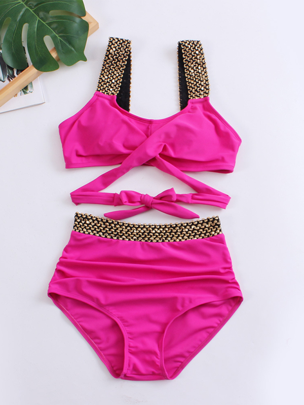 Levoire | Femme Bikini Deux-pièces sexy Découpe croisée