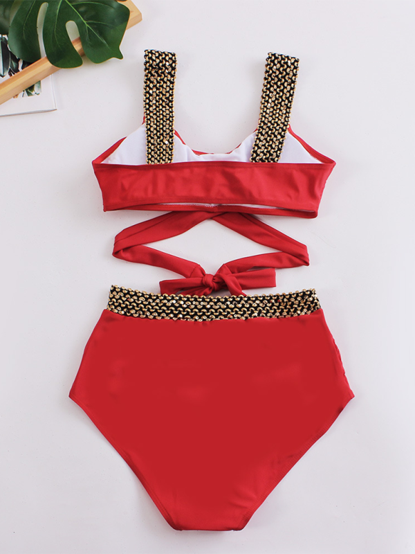 Levoire | Femme Bikini Deux-pièces sexy Découpe croisée