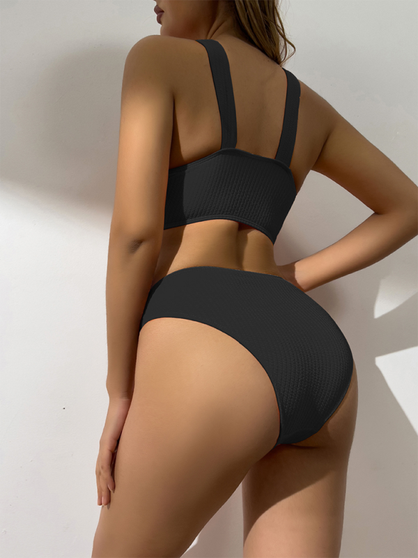 Levoire | Maillots de bain femme Bikinis unis transparents Hollow