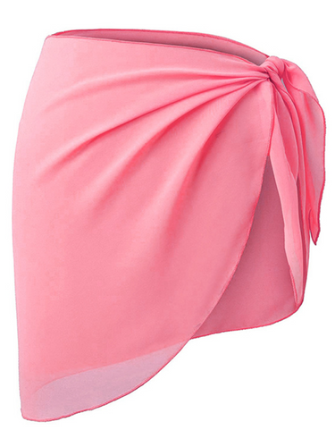 Levoire | Femme Bikini Couverture-Up Chemise Plage Emballage Robe Chiffon Jupe Tablier
