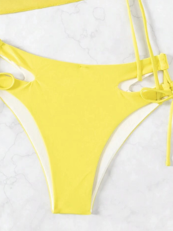 Levoire | Maillot de bain sexy bikini trois pièces Tether de plage
