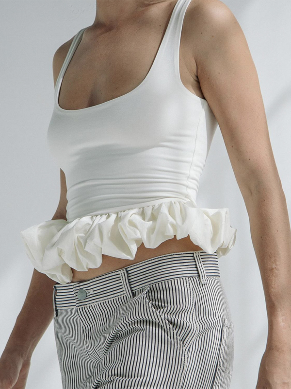 Levoire | T-shirt de mode de couture de loisirs