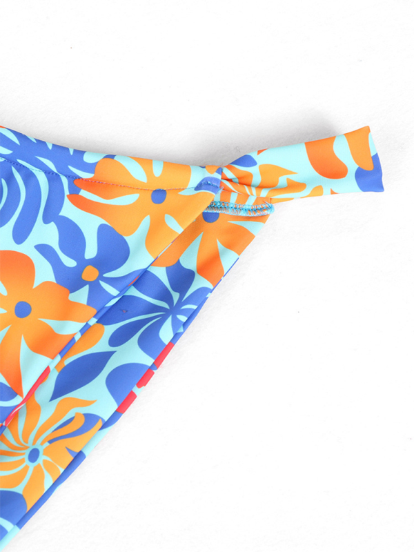 Levoire | Nouveau maillot de bain deux pièces quatre pièces sexy dos nu bikini imprimé
