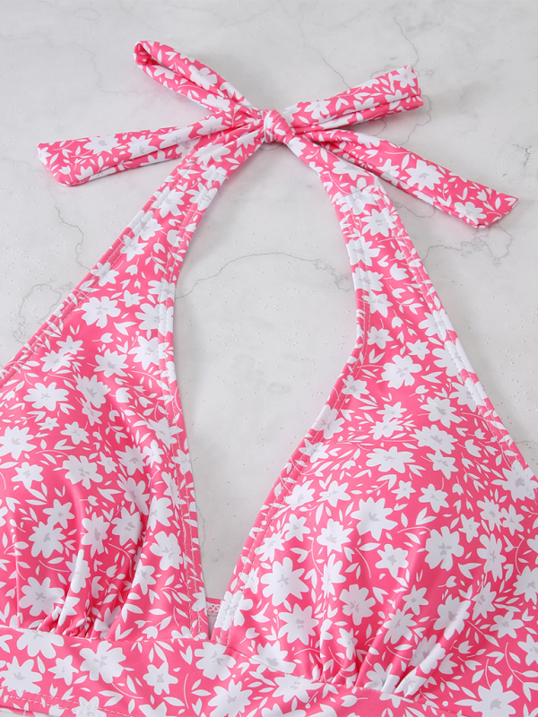 Levoire | Nouveau maillot de bain trois pièces dame petit fleuri bikini