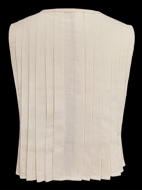 Levoire | Blouse en coton et lin pour femme avec bretelles
