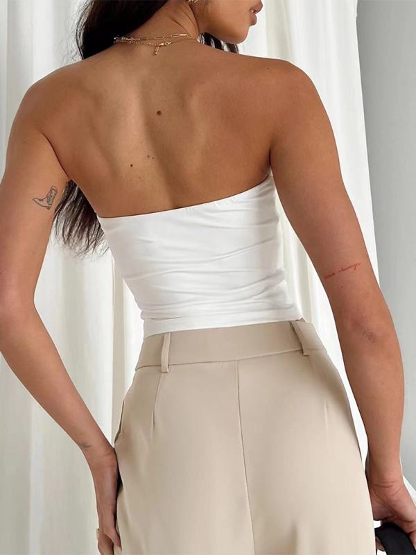 Levoire | Femmes Personnalité Rue Design Floral sexy Découpe Taille Haut