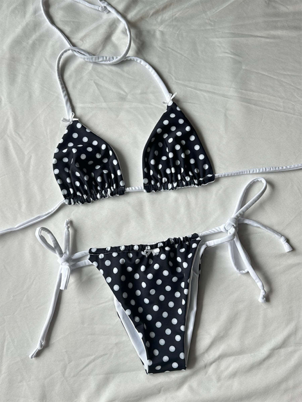 Levoire | Nouveau style Bikini sexy triangle doux pose corde Bikini femme maillot de bain