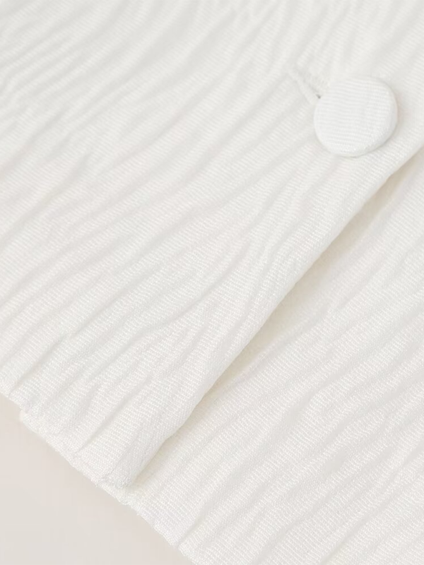 Levoire | Nouvelle robe chemisier en tissu brillant + Ensemble jupe plissée taille haute