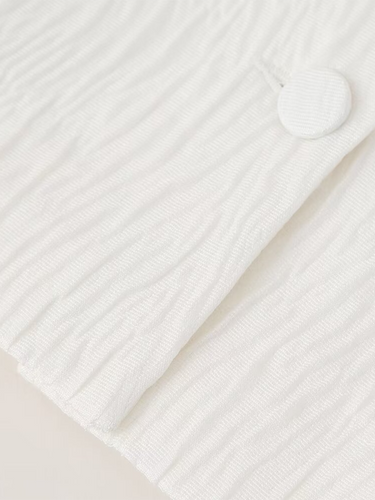 Levoire | Nouvelle robe chemisier en tissu brillant + Ensemble jupe plissée taille haute