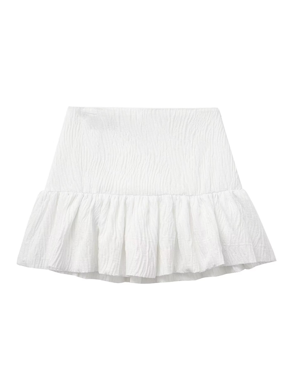 Levoire | Nouvelle robe chemisier en tissu brillant + Ensemble jupe plissée taille haute