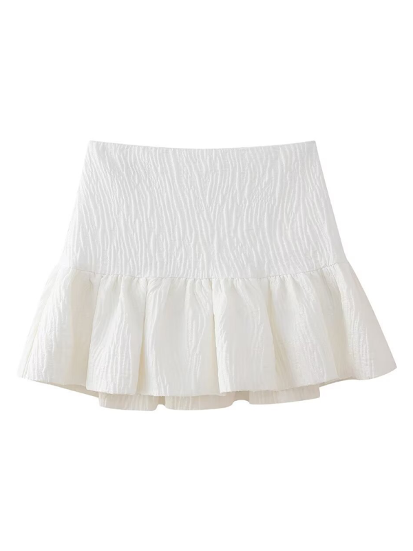 Levoire | Nouvelle robe chemisier en tissu brillant + Ensemble jupe plissée taille haute