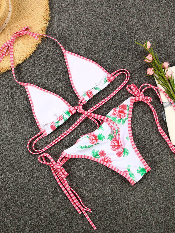 Levoire | Nouveau maillot de bain sexy à imprimé en couleur contrastée